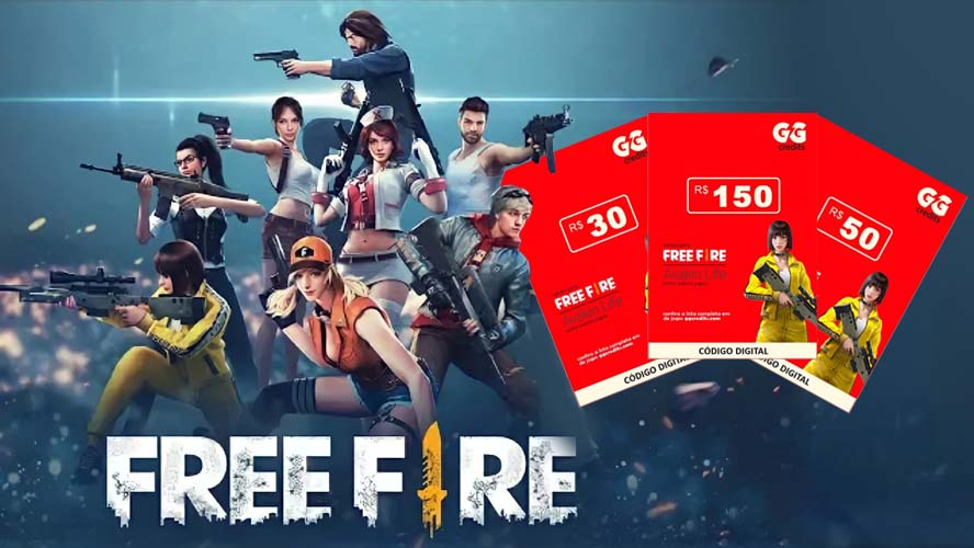 resgatar código em garena free fire