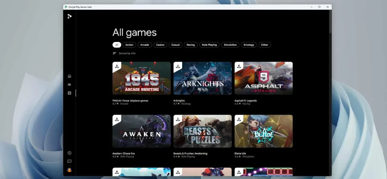 Google Play Games PC 3