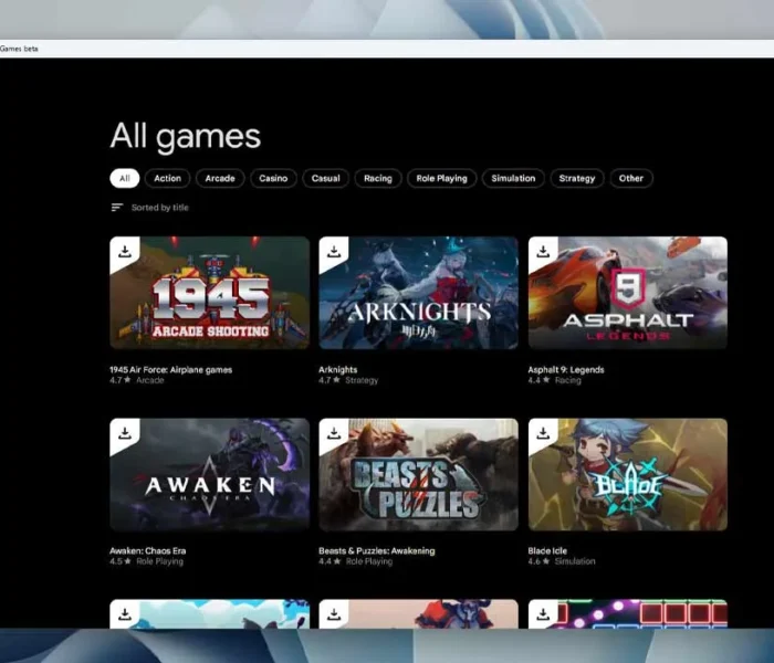 Google Play Games PC 3