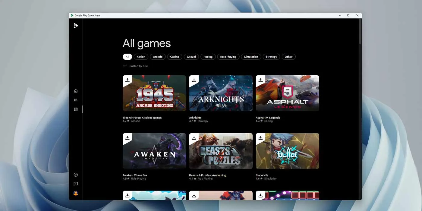 Google Play Games PC 3