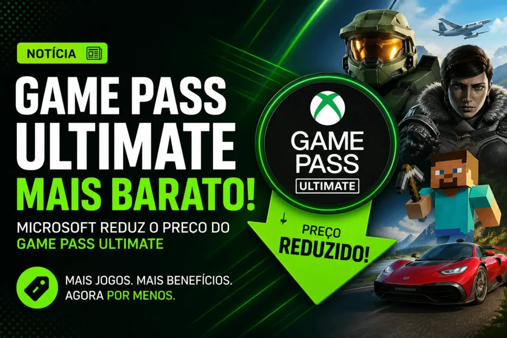 Imagem atual: Game Pass com preço reduzido