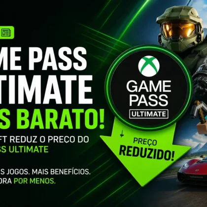 Game Pass com preço reduzido