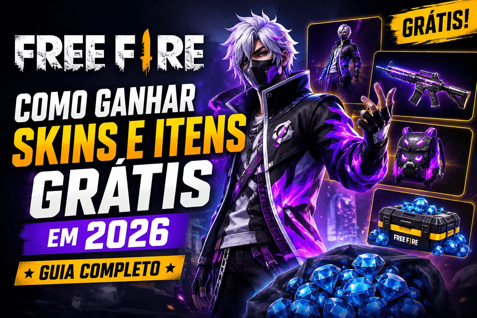itens grátis free fire